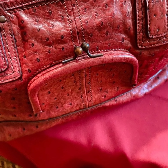 Limited Coach Lily ostrich satchel model 11160 - Picture 7 of 10
